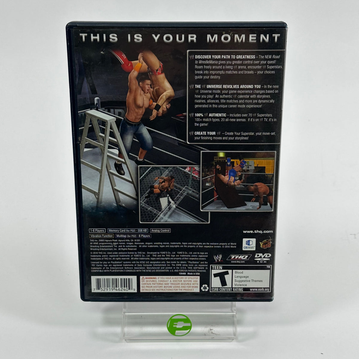 WWE: Smackdown vs Raw 2011 (Sony PlayStation 2 PS2, 2010) – PayMore ...