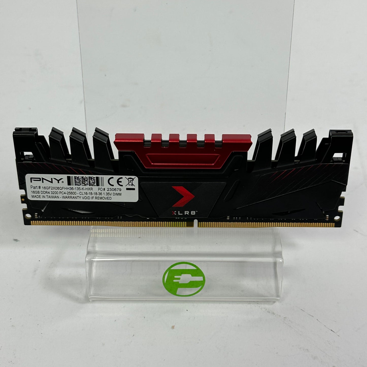 PNY XLR8 Gaming 16GB (1x16GB) RAM DDR4 3200MHz 16GF2X08QFHH36-135-K-HXR