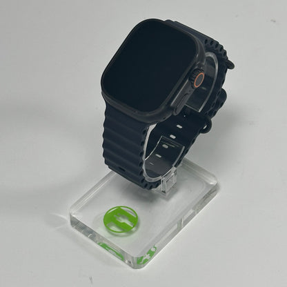 Unlocked Apple Watch Ultra 3 49MM Black Titanium Midnight Ocean Band MF0J4LW/A