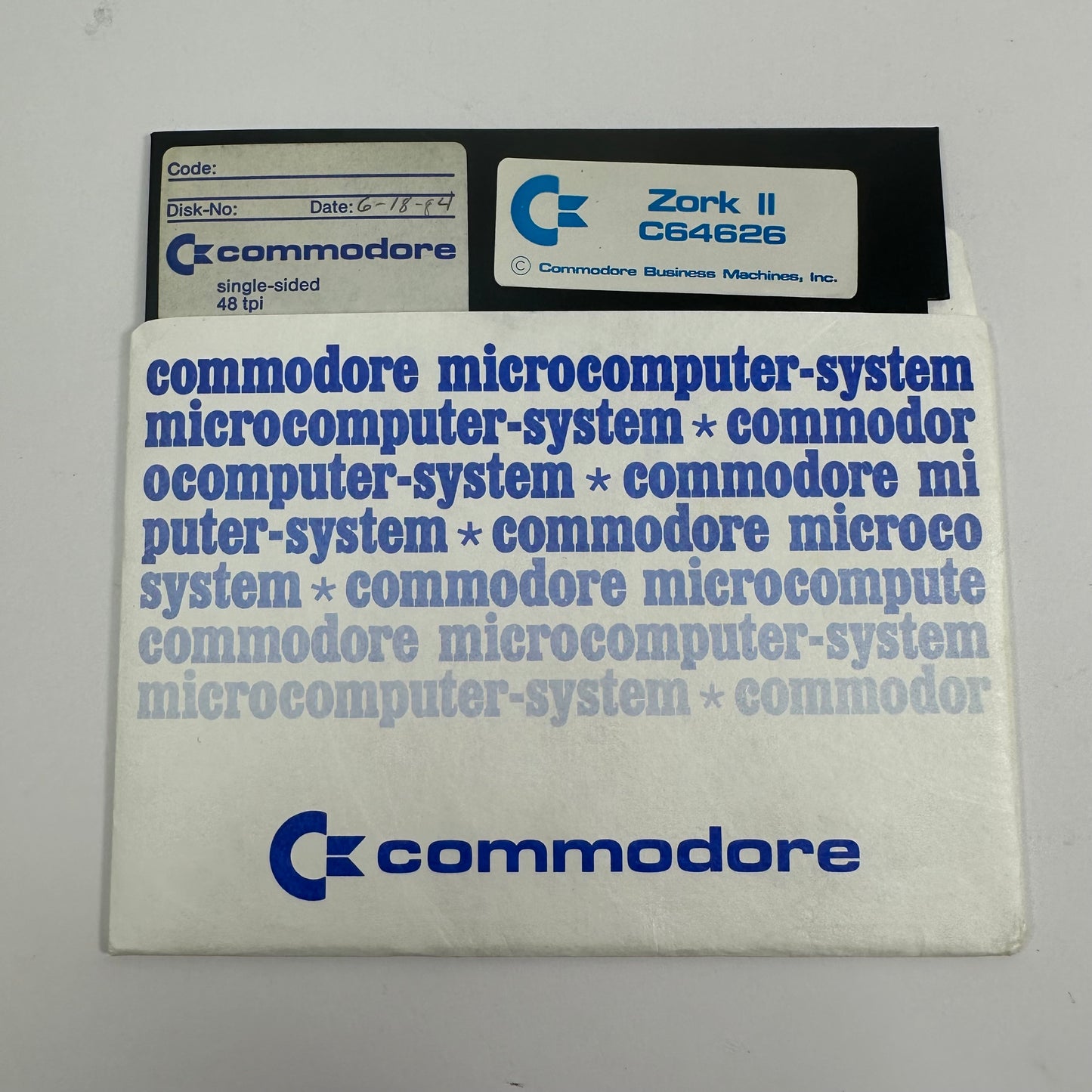 Zork II: The Wizard of Frobozz (Commodore 64, 1981)