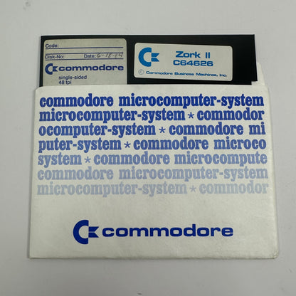 Zork II: The Wizard of Frobozz (Commodore 64, 1981)