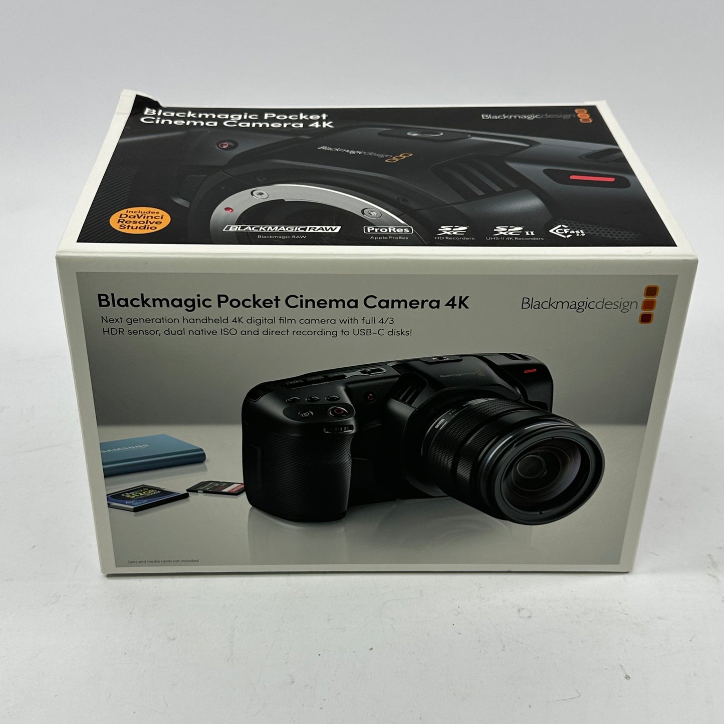 Blackmagic Design Pocket Cinema Camera 4K Micro Four Thirds 4/3 Mount