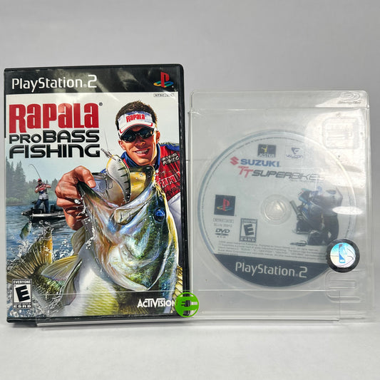 Lot of 2 Sony PlayStation 2 PS2 Games Racin N Fishin Edition