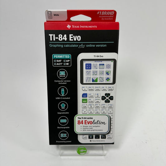 New Texas Instruments TI-84 Evo Graphing Calculator