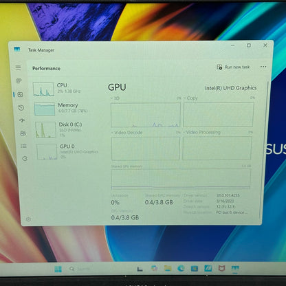 Asus Vivobook 15 F1502ZA 15.6" i3-1215U 1.2GHz 8GB RAM 256GB SSD