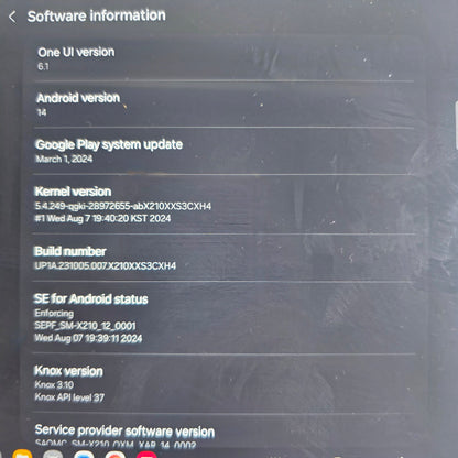  Samsung Galaxy Tab A9 Plus 11.0" 128GB Gray SM-X210