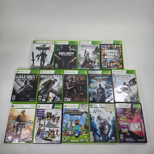 Lot of 14 Microsoft Xbox 360 Games
