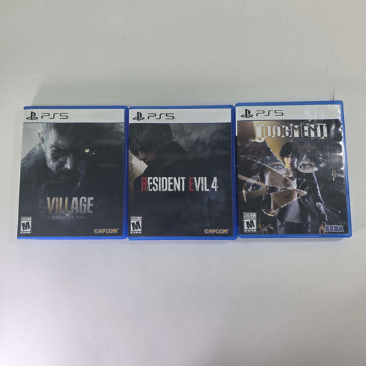 Lot of 3 Sony PlayStation 5 PS5 Games