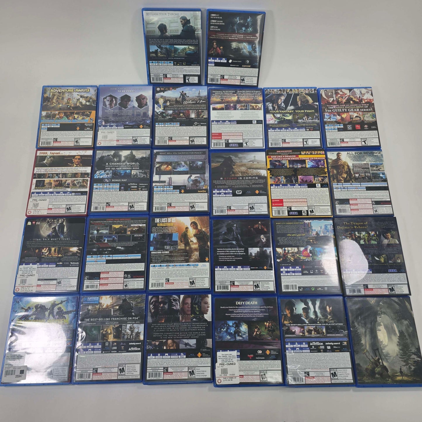 Lot of 28 Sony PlayStation 4 PS4 Games