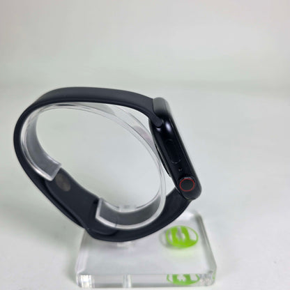 Unlocked Apple Watch Series 9 45MM Black Ceramic 