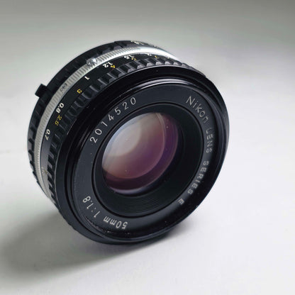 Nikon EM 35MM Film Camera + 50MM F.1 Lens Japan