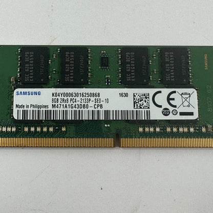 Samsung PC4-2133P 8GB (1x8GB) SODIMM RAM DDR4 2133MHz M471A1G43DB0-CPB
