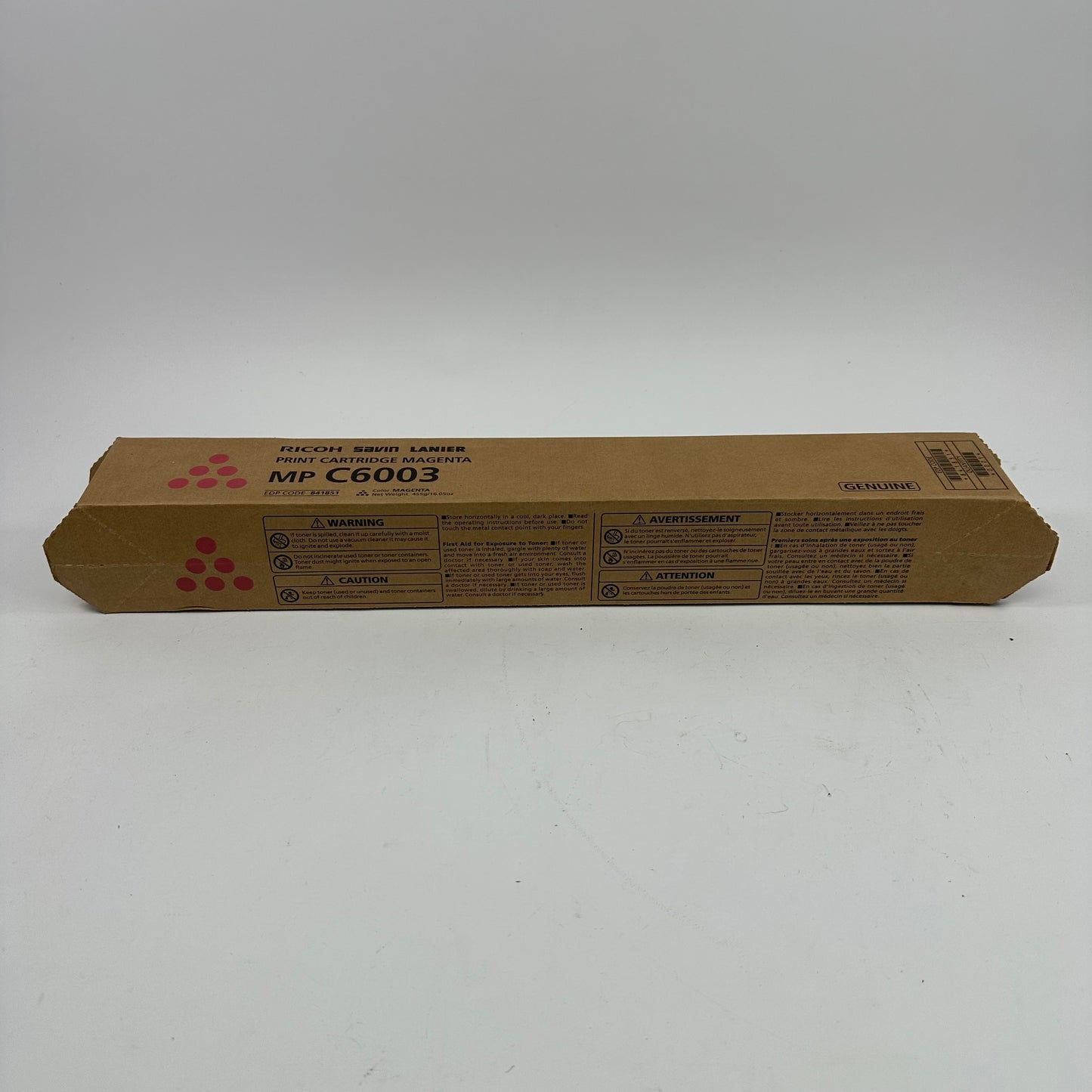 New Ricoh MP C6003 841851 Magenta Print Cartridge