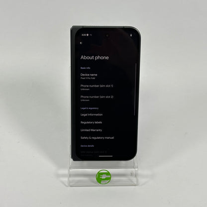  Unlocked Google Pixel 9 Pro Fold 256GB Charcoal GGH2X