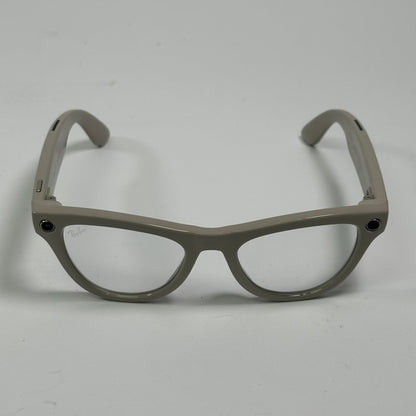 Ray-Ban Meta Skyler Gen 2 Shiny Chalky Gray RW4014 6700MF AI Smart Glasses