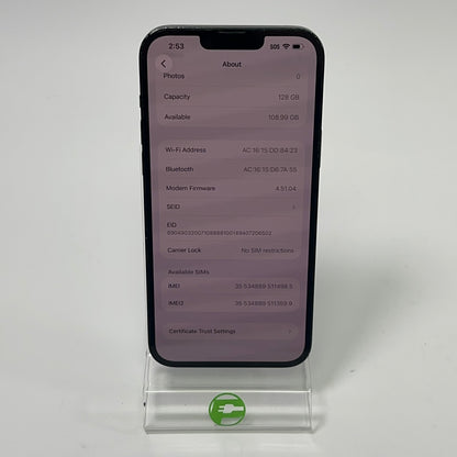 Factory Unlocked Apple iPhone 14 Plus 128GB Midnight MQ3R3LL/A
