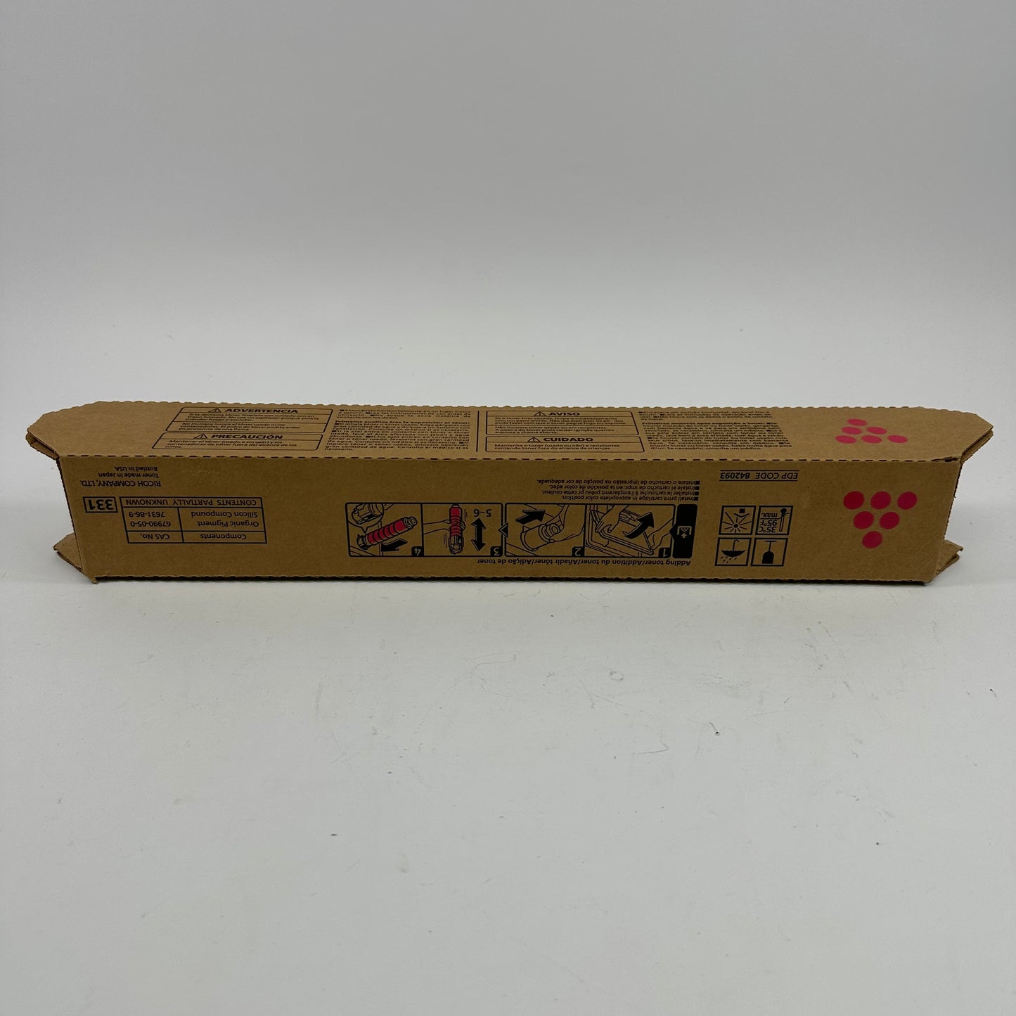 New Ricoh MP C406 842093 Magenta Print Cartridge