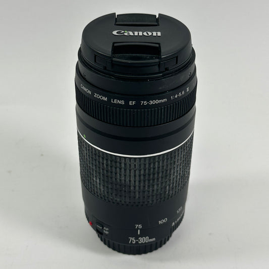 Canon EF 75-300mm f/4-5.6 III Telephoto Zoom Auto & Manual Lens