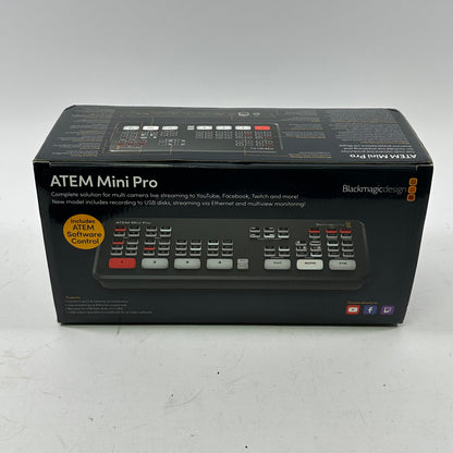 Blackmagic Design ATEM Mini Pro HDMI Live Stream Switcher