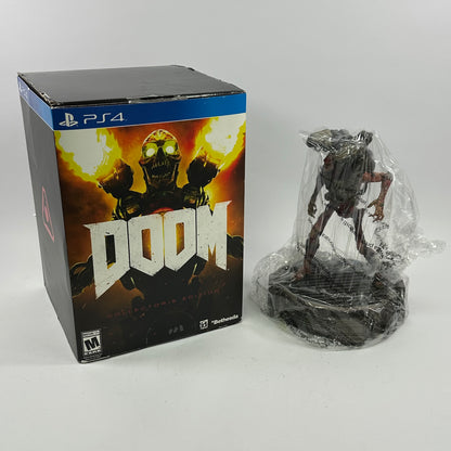 Doom PS4 Collector's Edition 12" Revenant Statue 17051 No Game