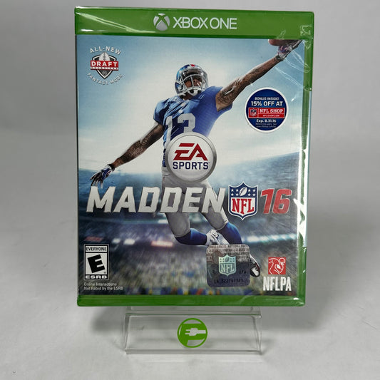 New Madden NFL 16 (Microsoft Xbox One, 2015)