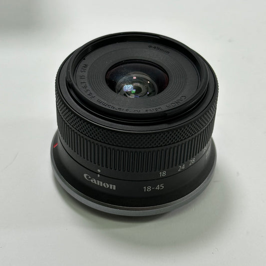 Canon RF-S 18-45mm f/4.5-6.3 IS STM Auto & Manual Lens