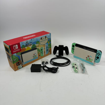 Nintendo Switch v2 Console HAC-001(-01) Animal Crossing Edition