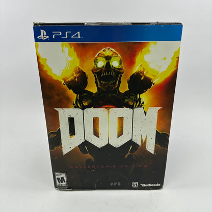 Doom PS4 Collector's Edition 12" Revenant Statue 17051 No Game