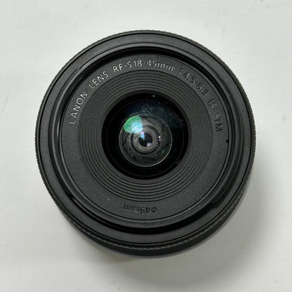 Canon RF-S 18-45mm f/4.5-6.3 IS STM Auto & Manual Lens
