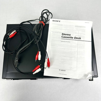 Broken Sony Stereo Cassette Deck  TC-WE435 No Power