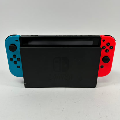 Nintendo Switch v2 Console Gaming System HAC-001(-01)  Red/Blue