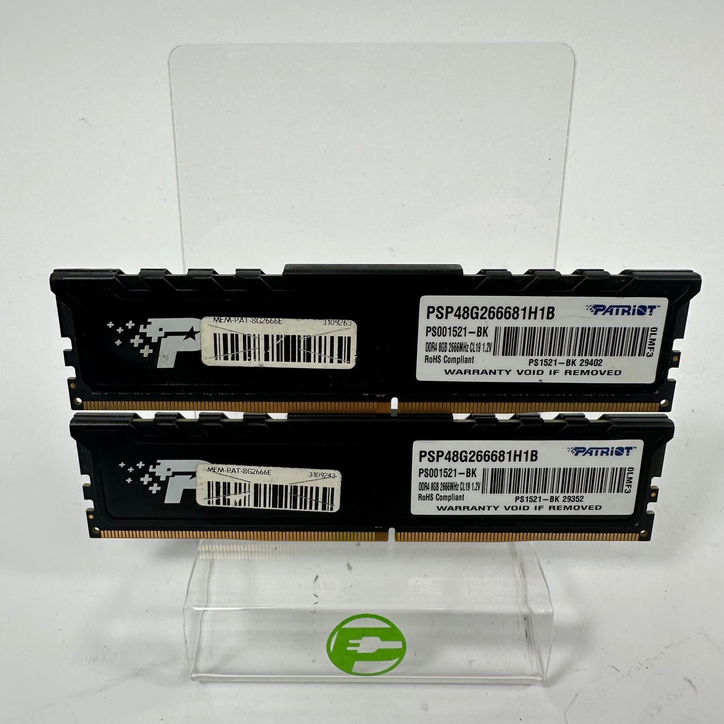 Patriot Signature Premium Line 16GB (2x8GB) RAM DDR4 2666MHz PSP48G266681H1B