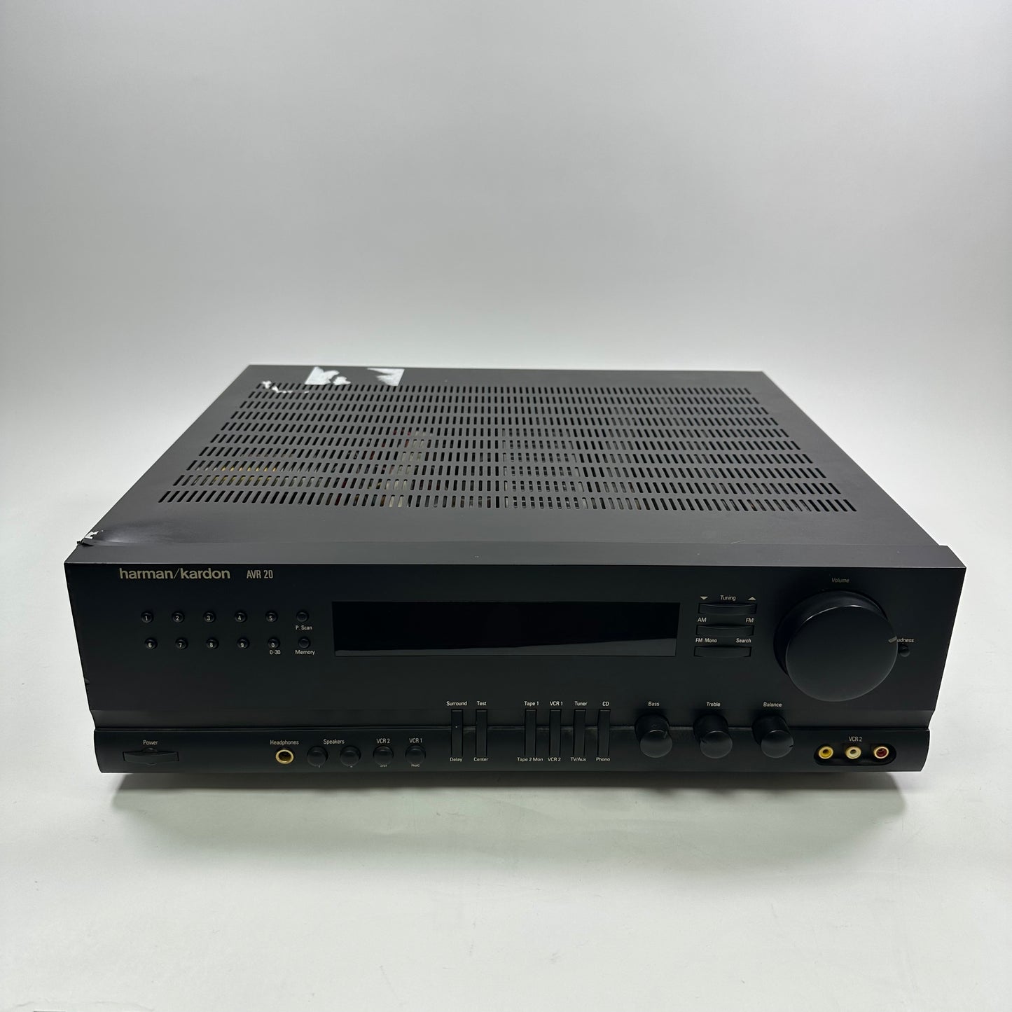 Broken Harman Kardon AVR 20 60W 8 ohm 5.1 Channel A/V Receiver No Power