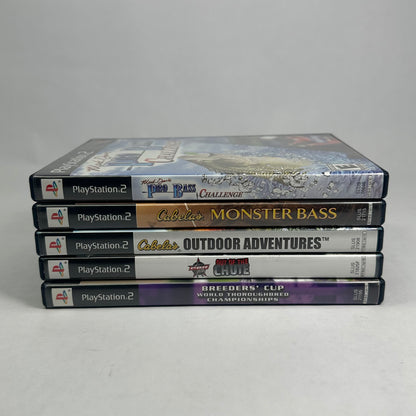 Lot of 5 Sony PlayStation 2 PS2 Games Animal Edition