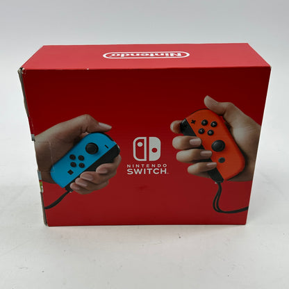 Nintendo Switch v2 Console HAC-001(-01) Neon Red/Blue