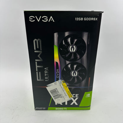 EVGA GeForce RTX 3080 Ti FTW3 Ultra 12GB GDDR6X Graphics Card 12G-P5-3967-KB