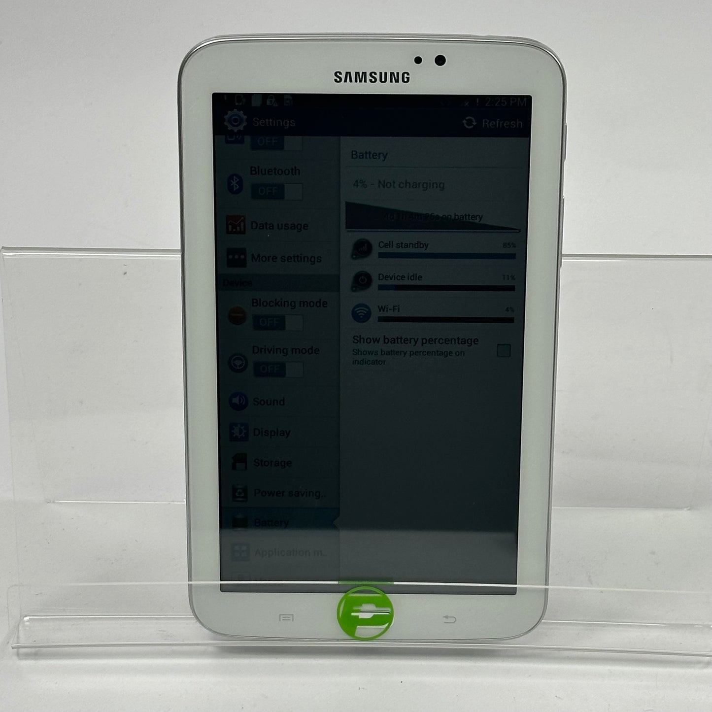 WiFi Only Samsung Galaxy Tab 3 7.0" 16GB White SM-T217S