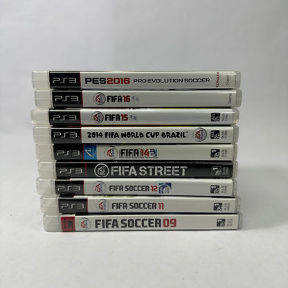 Lot of 9 Sony PlayStation 3 PS3 FIFA Games + PES 2016