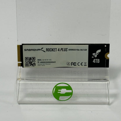 Sabrent 2280mm Rocket 4 Plus 4TB M.2 NVMe Gen 4.0 x 4 SSD SB-RKT4P-4TB