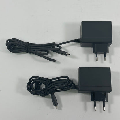 Lot of 2 Nintendo Switch AC Adaptor Chargers HAC-002(EUR)