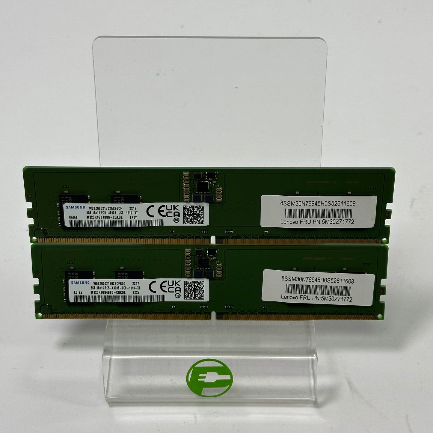 Samsung PC5-4800B 16GB (2x8GB) RAM DDR5 4800MHz M323R1GB4BB0-CQK0L