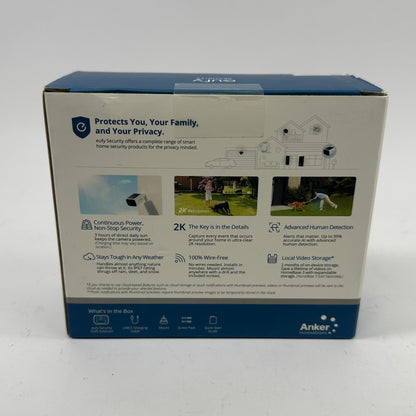 New Eufy S220 Solo Cam 2K Resolution Security Camera