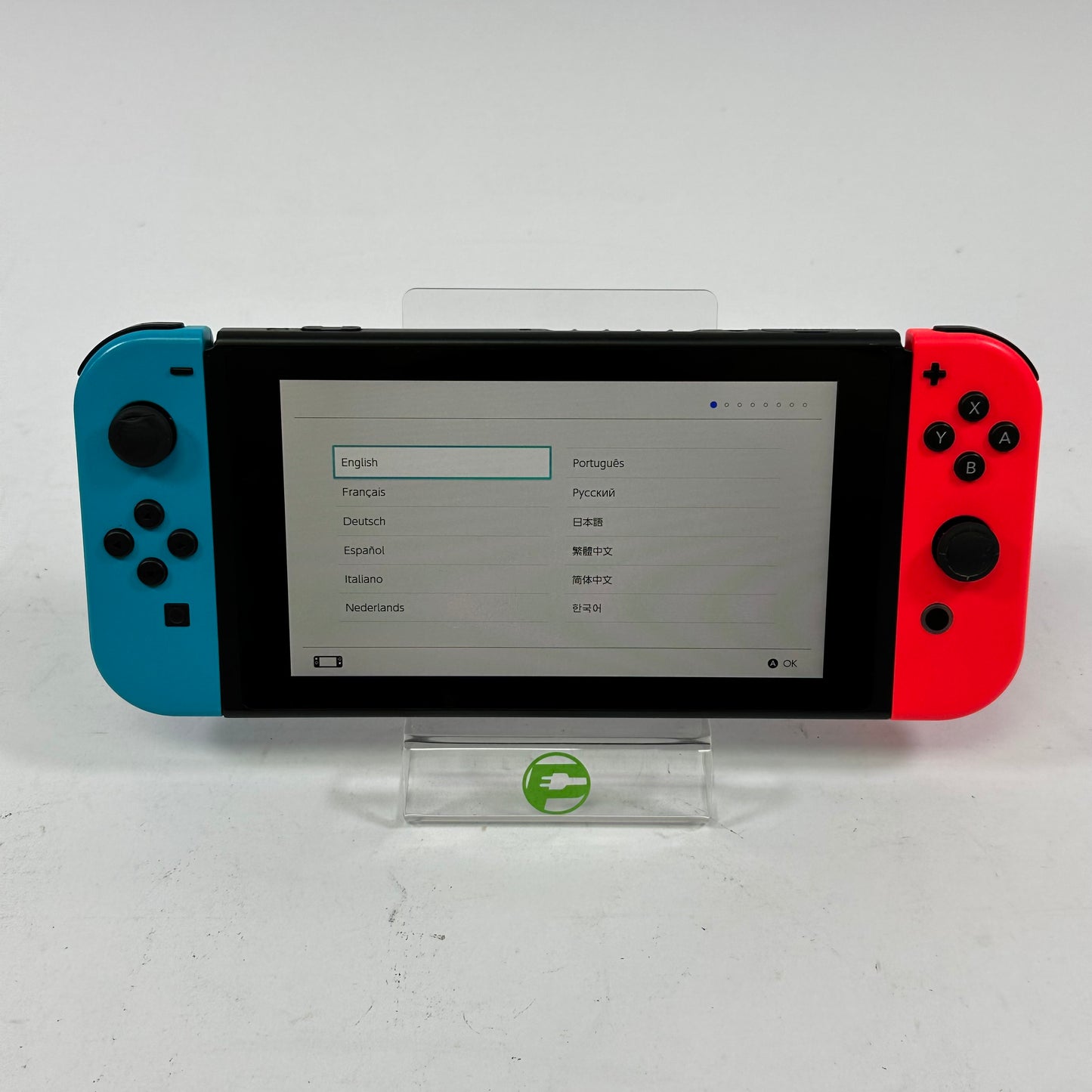 Nintendo Switch v2 Console HAC-001(-01) Neon Red/Blue