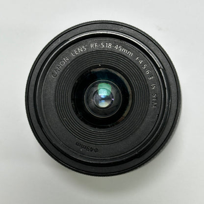 Canon RF-S 18-45mm f/4.5-6.3 IS STM Auto & Manual Lens