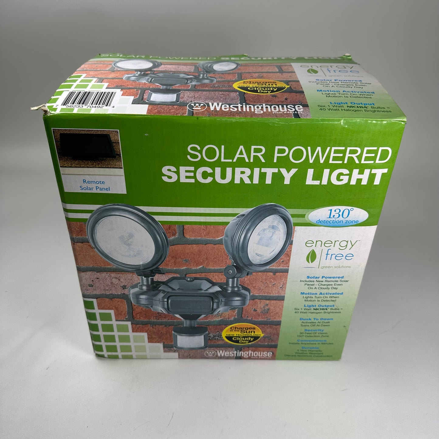 Westinghouse 481631 Solar PIR Floodlight