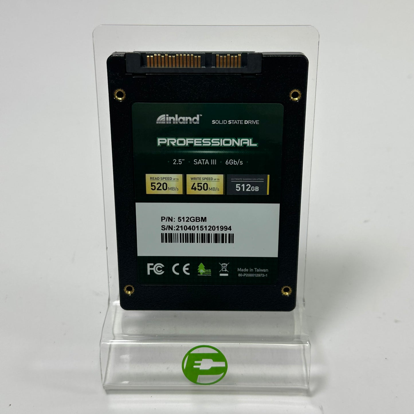 INLAND 2.5" Professional 512GB SATA III 6Gbps SSD 80-P200012972-1