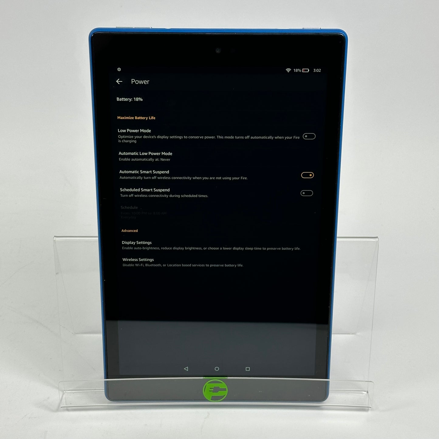 WiFi Only Amazon Kindle Fire HD 10 32GB Blue SL056ZE