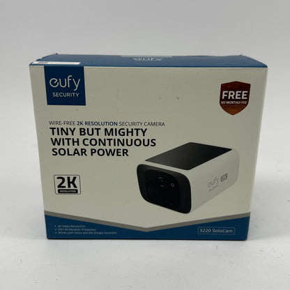 New Eufy S220 Solo Cam 2K Resolution Security Camera