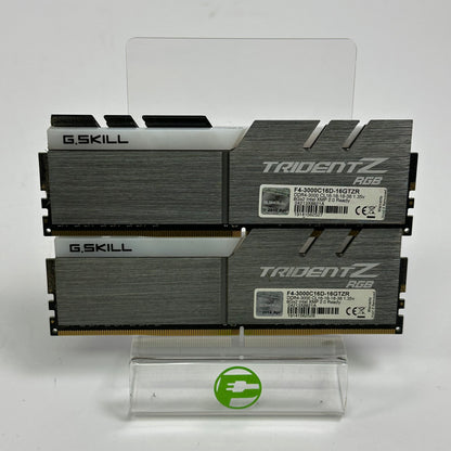 G.Skill Trident Z RGB 16GB (2x8GB) RAM DDR4 3000MHz F4-3000C16D-16GTZR