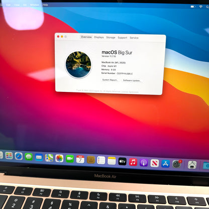 2020 Apple MacBook Air 13.3" M1  256GB